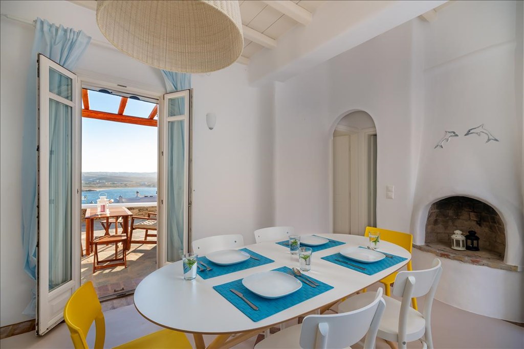 4+1 for sale Maisonette with sea, magnificent view of the city in Mykonos